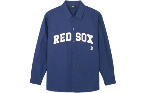 MLB SS24 Boston Red Sox Shirt Unisex Navy Blue