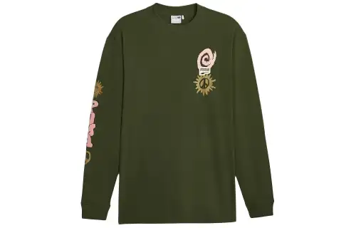 PUMA Downtown Sweatshirt Men's Green