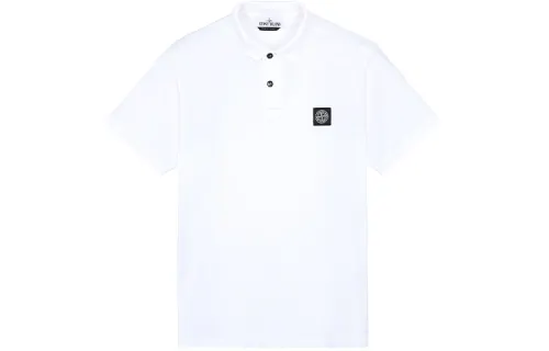 STONE ISLAND Polo Shirt Men's White