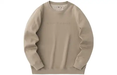 ANTA Basketball Collection Sweatshirts Men's Dusty Khaki Crew Neck Thickened Regular