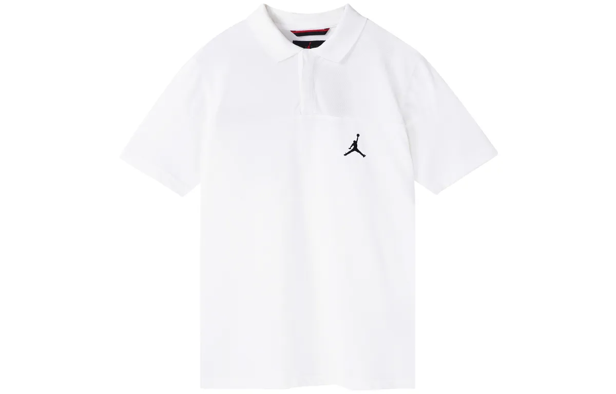 Jordan Jumpman Air Polo Shirt Men's White