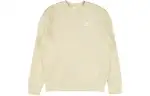 Nike Sweatshirts Men's White Crew Neck Moderate Regular
