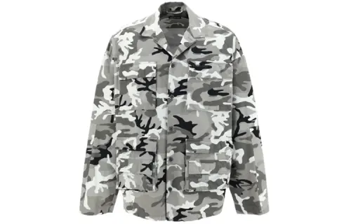 Balenciaga SS22 Shirt Loose Fit Men's Gray