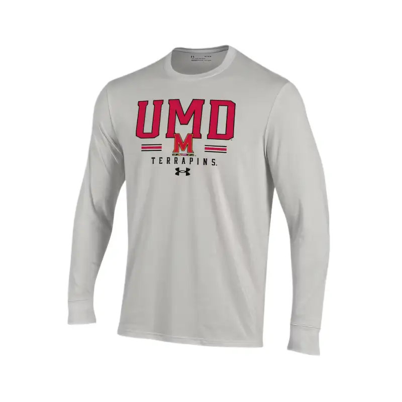 Under Armour Performance CottonCollegiate T Shirt Men's Gray
