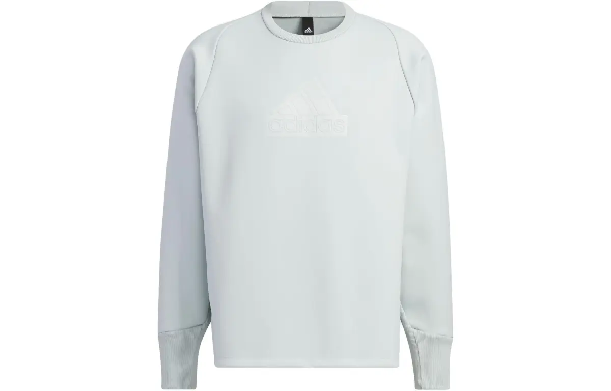 Adidas Sweatshirt Men's Silver Gray