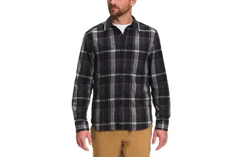 THE NORTH FACE Shirts Men's Black Square Collar Moderate Shirt