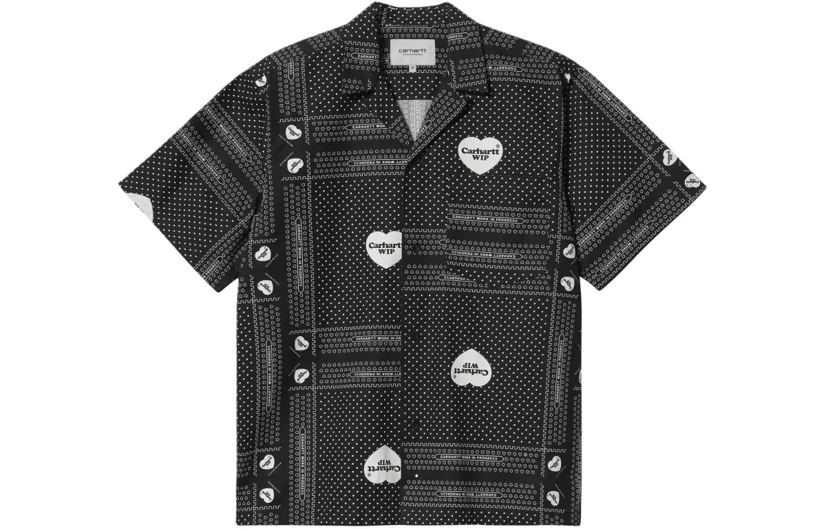 Carhartt WIP Heart Bandana Cotton T-shirt