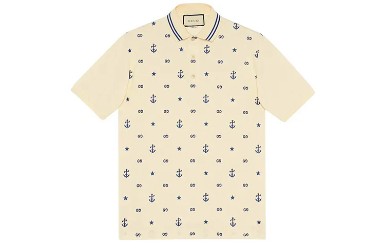 【Previous Season】symbols embroidered polo shirt