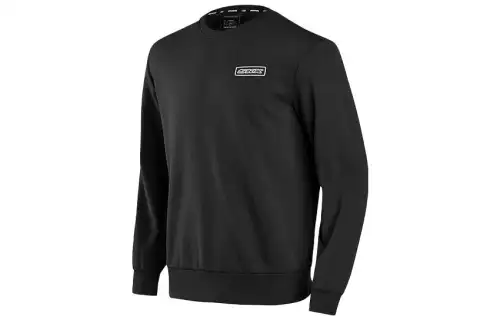 Skechers Sweatshirts Men's Carbon Black Crew Neck Moderate Other