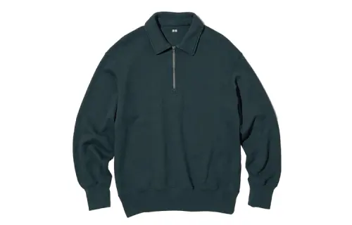 UNIQLO Sweatshirts Men's Jasper Lapel Moderate Other