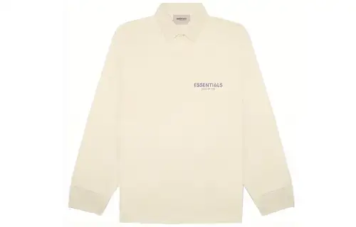 Fear Of God Essentials Long Sleeve Boxy Polo