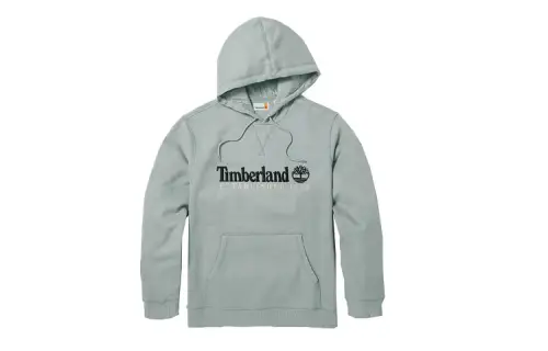 Timberland Sweatshirts Unisex Ore Gray Hooded Moderate Other