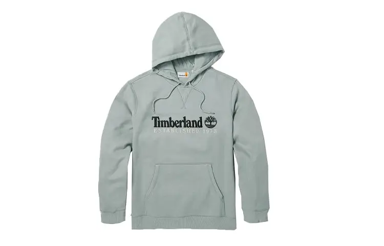 Timberland Sweatshirts Unisex Ore Gray Hooded Moderate Other