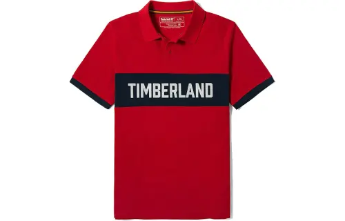 Timberland Polo Shirt Men's Red