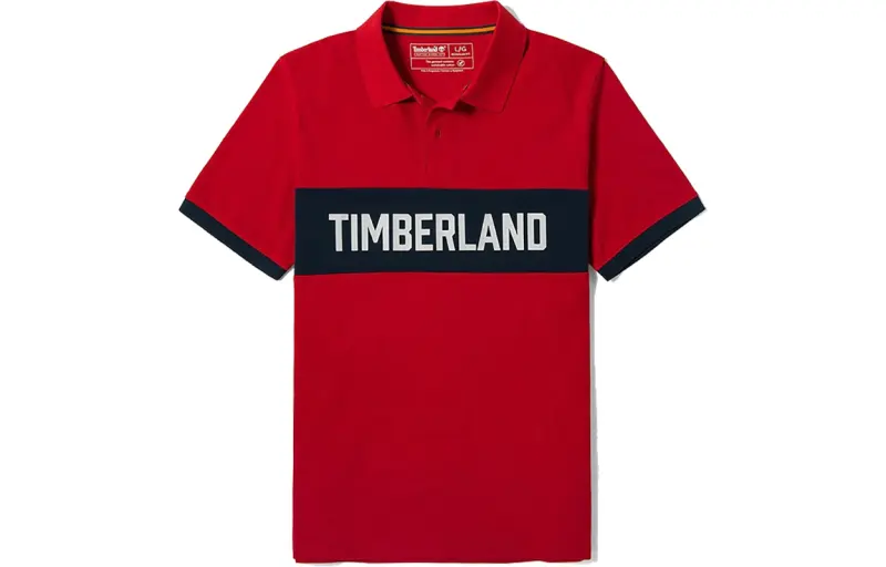 Timberland Polo Shirt Men's Red