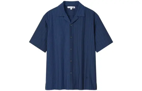 UNIQLO x JW Anderson Shirt Men's Navy Blue