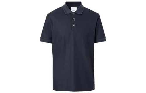 Burberry Polo Shirt Men's Marine Blue