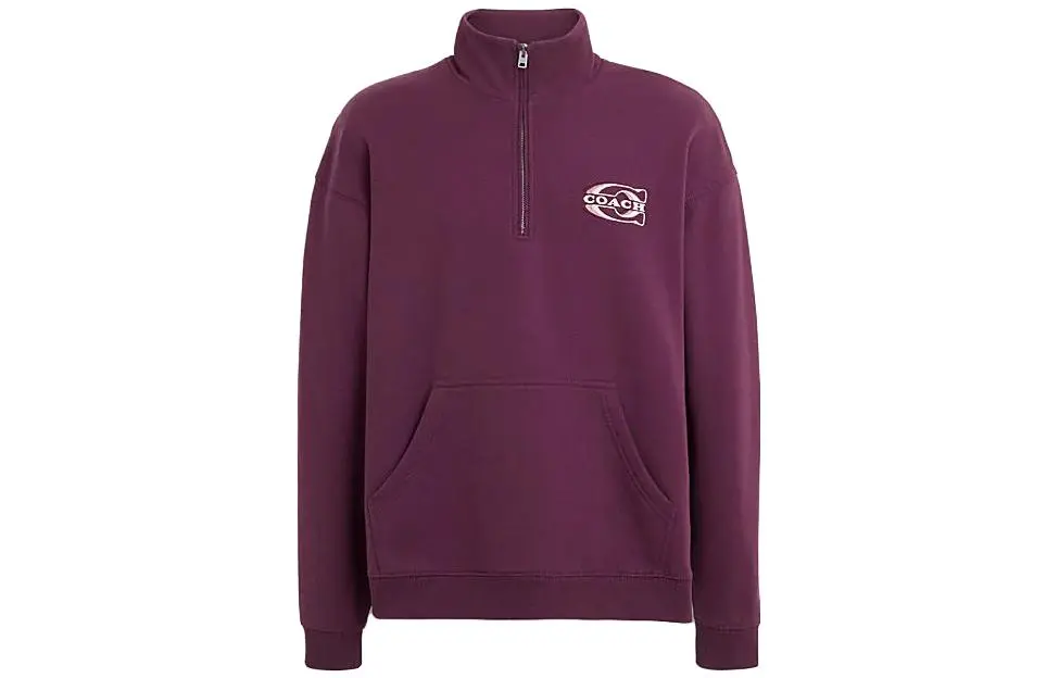 COACH Sweatshirts Men's Stand Collar Moderate Other