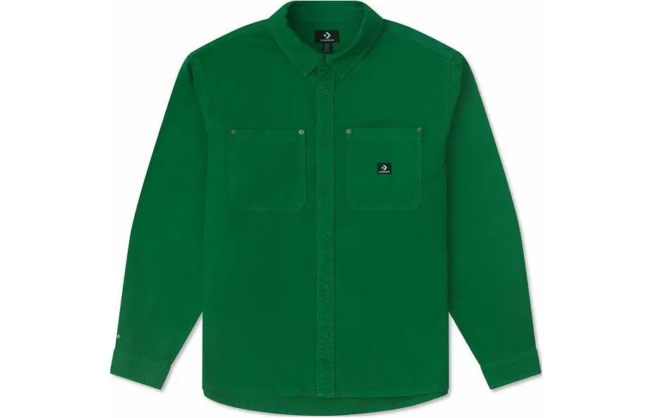 Converse Shirts Men's Green Moderate
