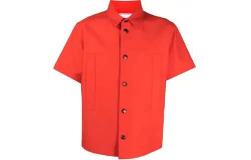 Bottega Veneta Shirts Men's Red Moderate Shirt