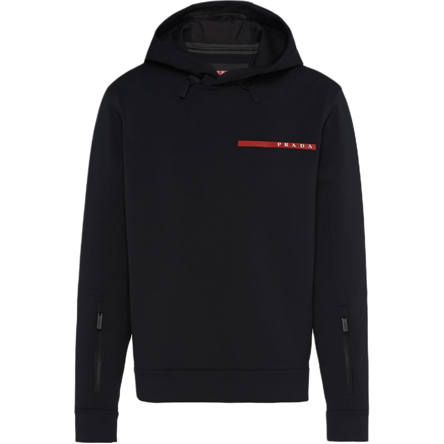 PRADA FW24 Sweatshirt Men's Black