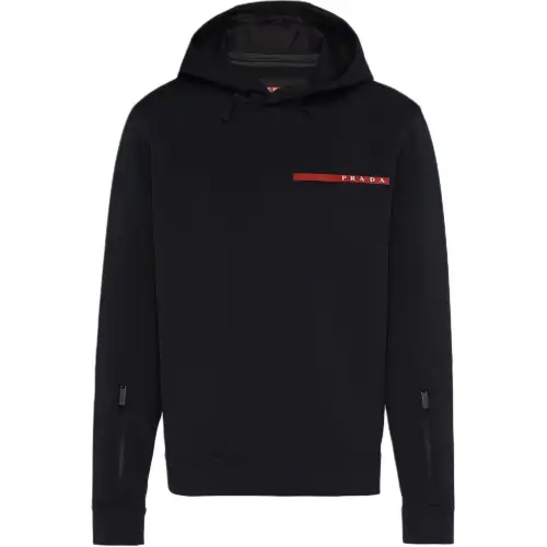 PRADA FW24 Sweatshirt Men's Black