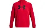 Under Armour Big Logo Sweatshirts Men's Red Hooded Moderate Other