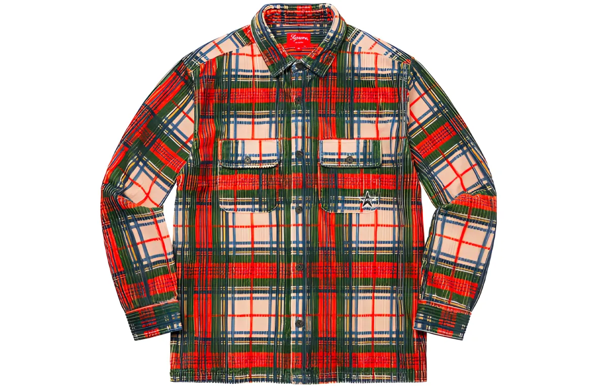 Supreme Corduroy Shirt Shirt SS22