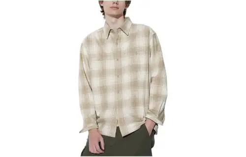 UNIQLO Shirts Unisex Pointed Collar Moderate Other