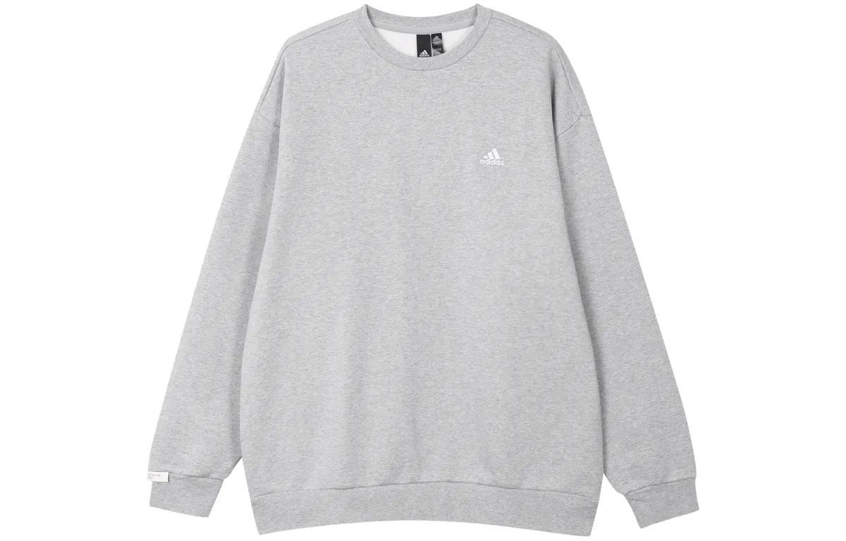 Adidas Sweatshirt Men's Medium Heather Gray