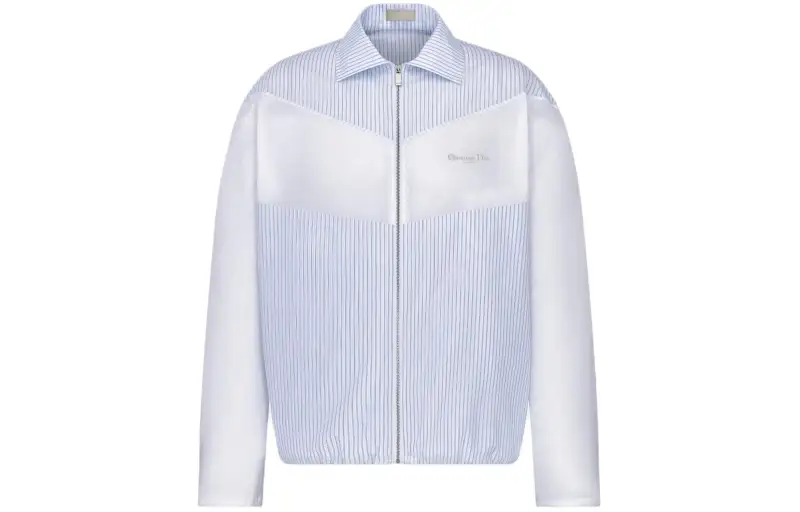 DIOR Shirts Men's White Lapel Moderate Other