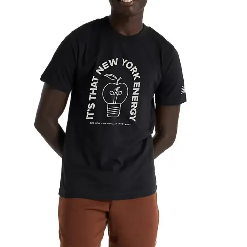 New Balance NYC MarathonTraining T Shirt Men's Black