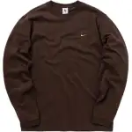 Nike Sweatshirts Men's Brown Crew Neck Moderate Regular