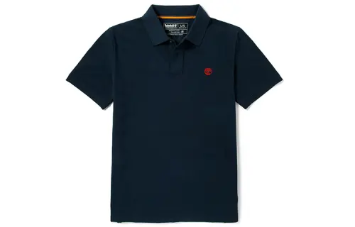Timberland Polo Shirt Men's Dark Sapphire