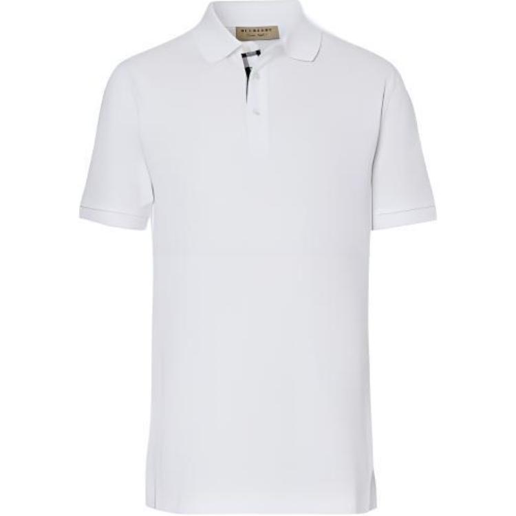 Мужская футболка-поло Burberry Burberry SS22 Polo (белая)