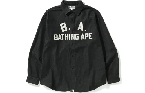 Bape B.A Loose Fit Denim Shirt