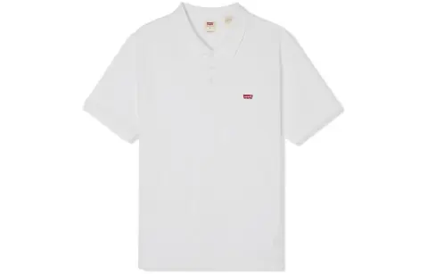 Levi's Polo Shirts Men's White Moderate