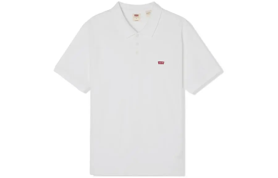 Levi's Polo Shirts Men's White Moderate