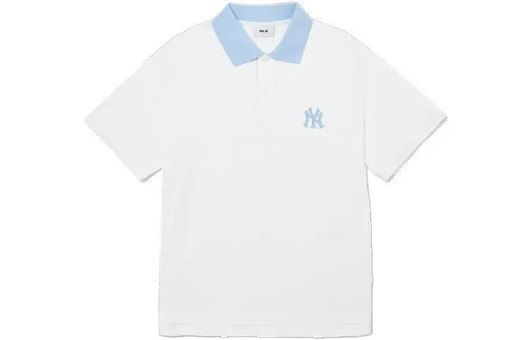 MLB Basic Logo, Los Angeles Dodgers Polo Shirt Men's White