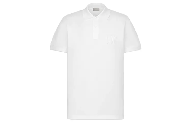 DIOR SS20 Polo Shirt Men's White