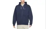 Nike Sweatshirts Unisex Marine Blue Hooded Moderate Other