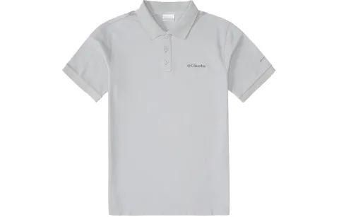 Columbia Polo Shirt Men's Light Gray