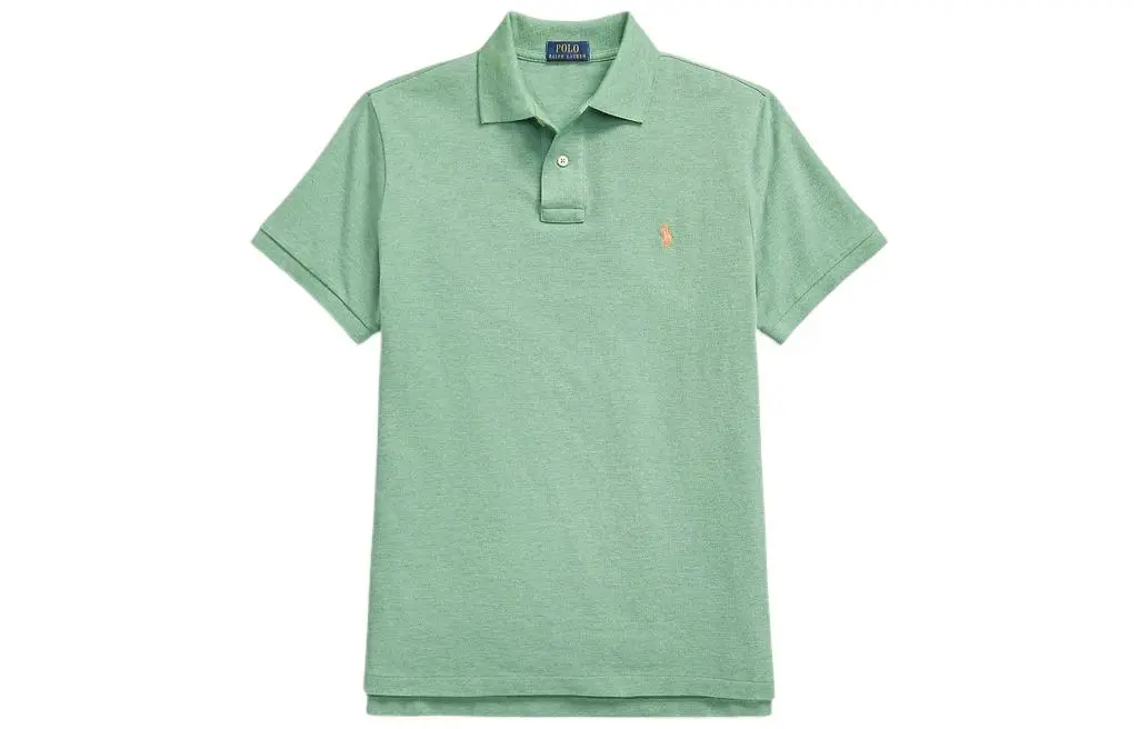 Polo Ralph Lauren SS22 Polo Shirt Custom Slim Fit Men's Green
