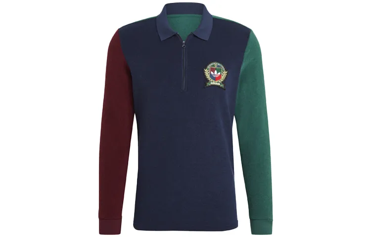 Adidas Originals Collegiate Crest Polo Shirt Polo Shirt Men's Multicolor