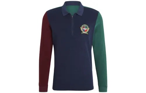 Adidas Originals Collegiate Crest Polo Shirt Polo Shirt Men's Multicolor