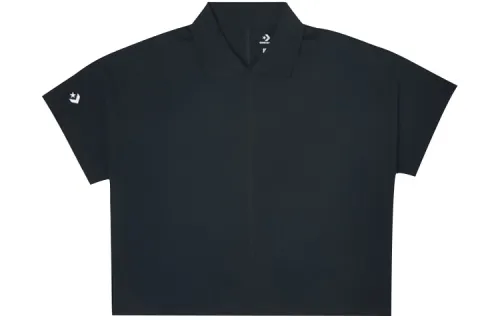 Converse Polo Shirt Unisex Black