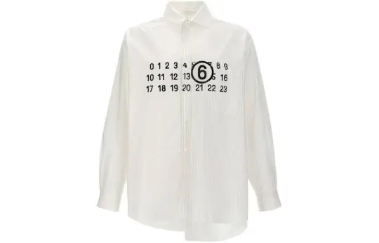 MM6 Maison Margiela Asymmetric Panelled Shirt