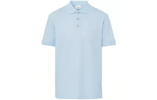 Burberry Polo Shirt Men's Light Blue