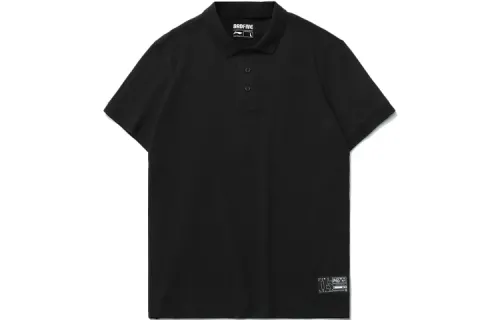 Li Ning Badfive Polo Shirt Men's Black