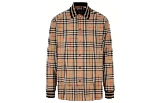 Burberry SS22 Vintage Check Cotton Poplin Shirt